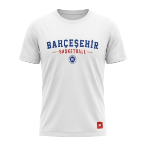 BK BASKETBALL TSHIRT BEYAZ