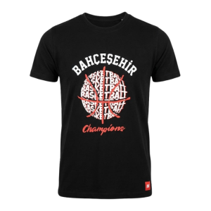 BK CHAMPIONS TSHIRT SİYAH