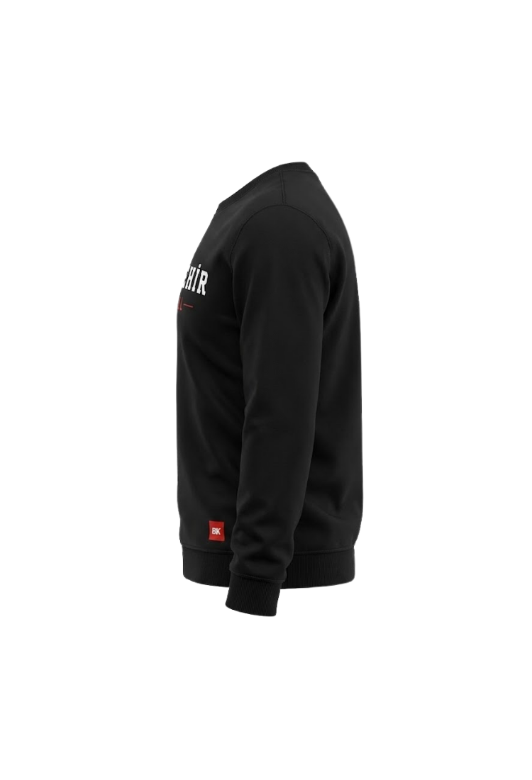 BK 03 SWEATSHIRT BASKETBALL SİYAH - Görsel 2