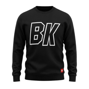 BK SWEATSHIRT SİYAH