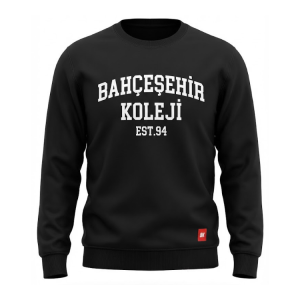 BK EST.94 SWEATSHIRT SİYAH