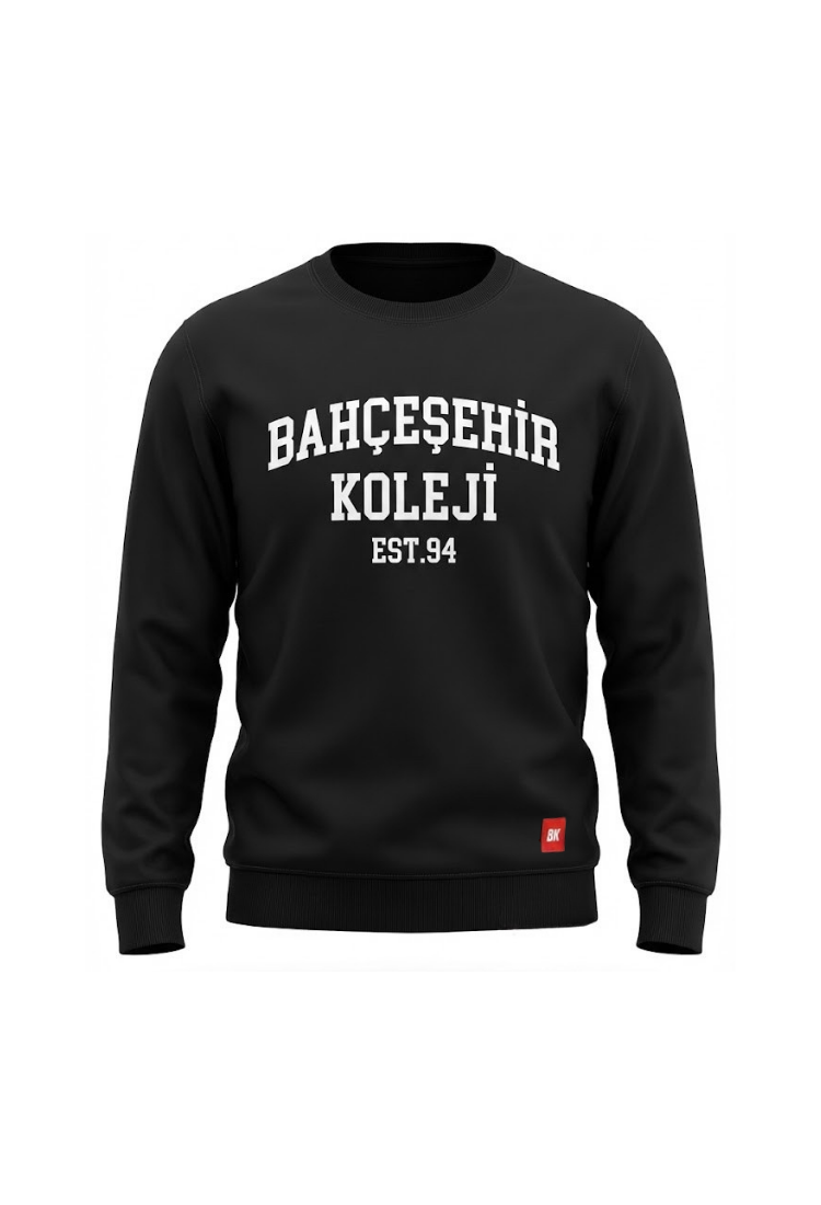 BK 02 SWEATSHIRT EST.94 SİYAH