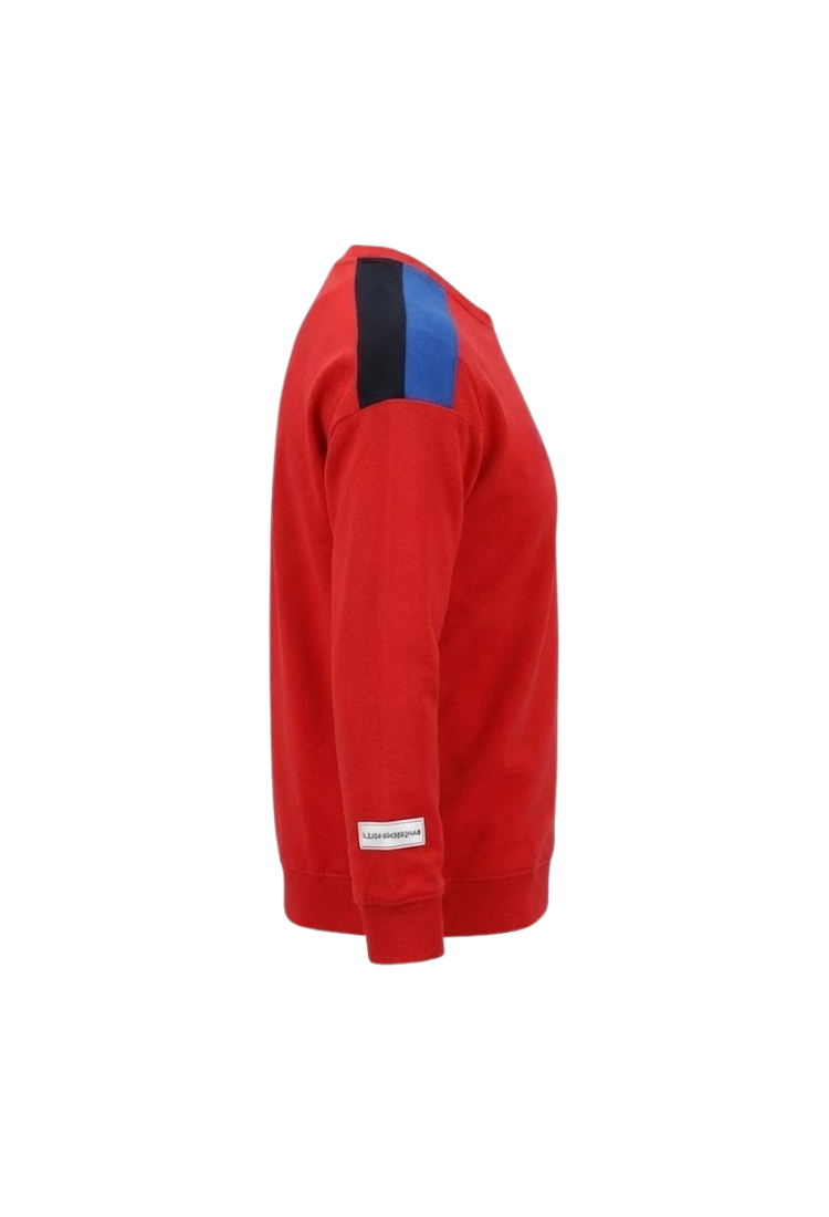 BK 05 SWEATSHIRT KLASIK KIRMIZI - Görsel 4